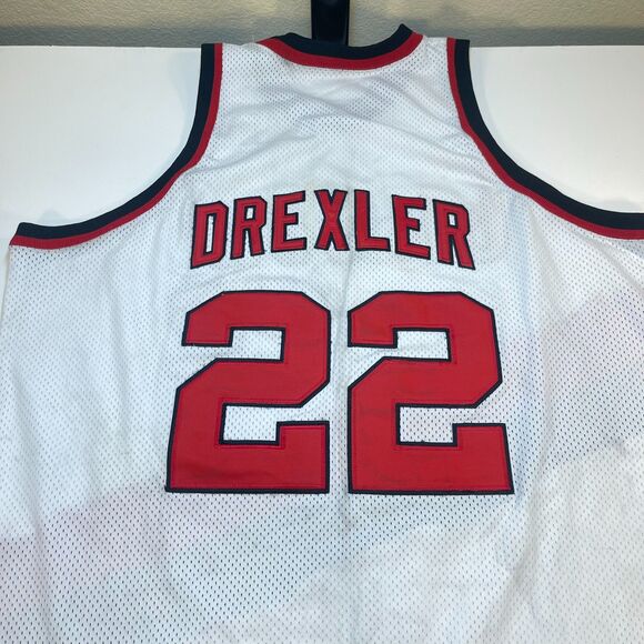 PORTLAND TRAILBLAZERS Clyde Drexler NBA Basketball Throwback Jersey Sz 52 - Picture 3 of 6